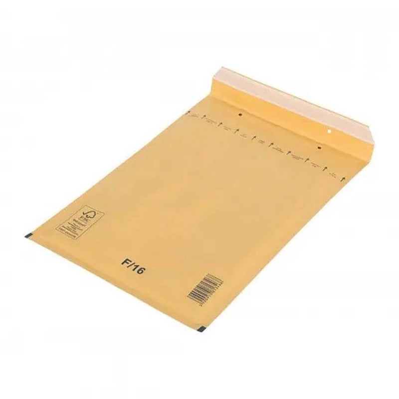 Bubble envelope 22x34 cm F/16 (100 pcs in a package) 0.22 €/pc+VAT